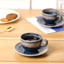 Blue Serenity Espresso Set - Pack of 2