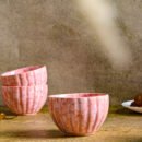 Blush Artisan Bowl Set - Set of 3