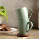 Mint Matte Mug Set of 2 Mugs