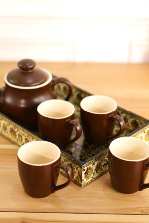 Mocha Elegance Tea Set