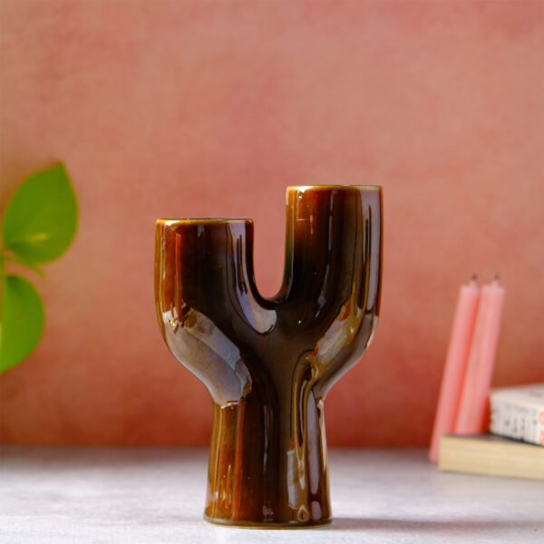 Caramel Essence Decorative Vase - Table Vase