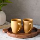 Moccasin Matte Mug Set of 2 Mugs