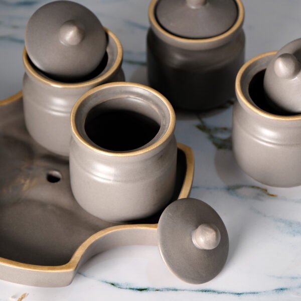 Gray Elegance Sauce Set - Image 3