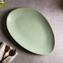 Mint Whisper Serving Dish