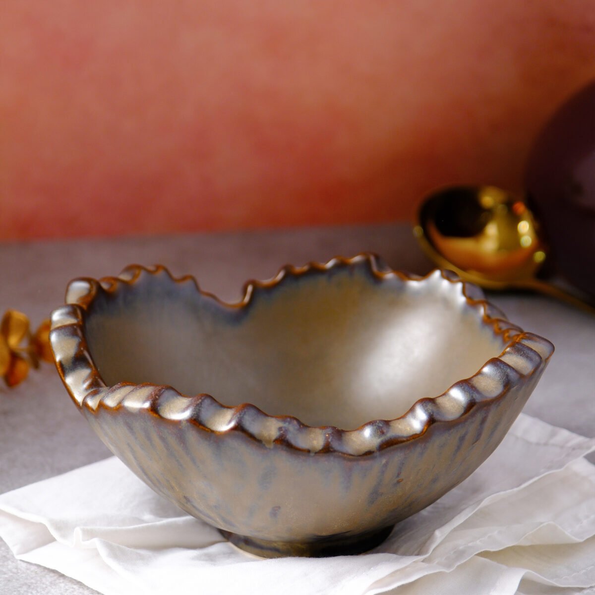 Ocean Echo Fruit Bowl | 8 Inches Bowl (500ml)