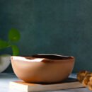 Rustic Glaze Serving Bowl