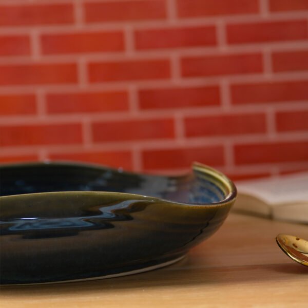 Sapphire Elegance Serving Dish - Image 3