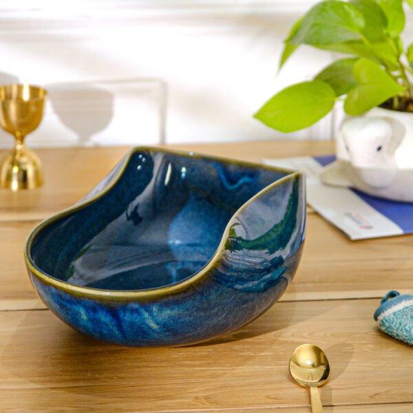 Sapphire Majesty Serving Bowl