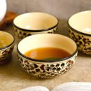 Caffeine Artisan Serving Bowl Set of 4 Bowls