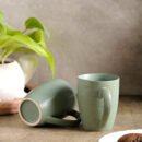 Mint Matte Mug Set of 2 Mugs