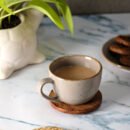 Ashen Grace Cup & Saucer Set