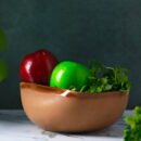 Rustic Glaze Serving Bowl