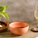 Peach Aura Bowl Set - Set of 2 Bowls