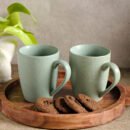 Mint Matte Mug Set of 2 Mugs