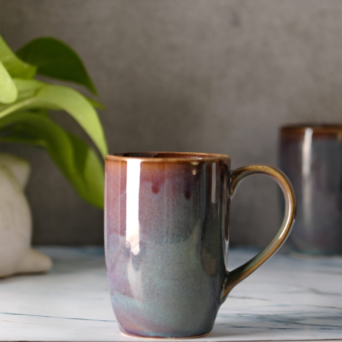Trio Hue Harmony Mug Set of 2 | 280ml Mugs | Coffee Mugs Set of 2