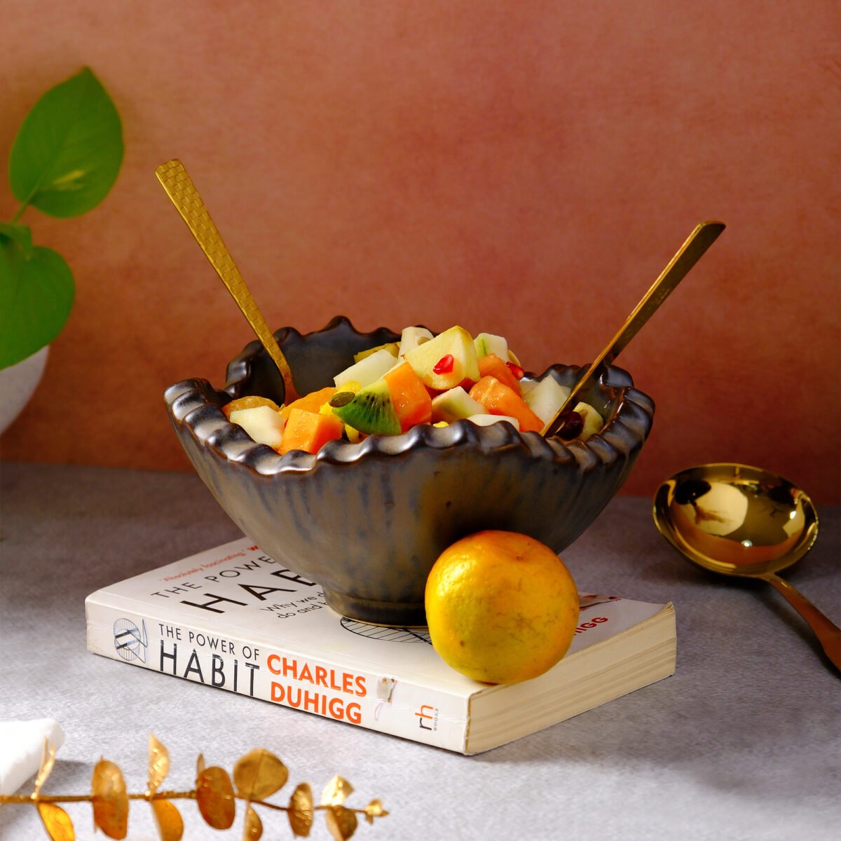 Ocean Echo Fruit Bowl | 8 Inches Bowl (500ml)
