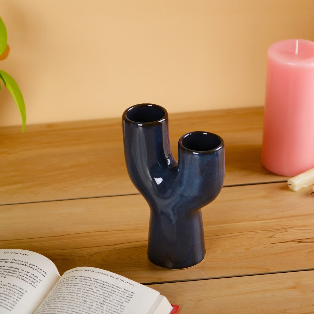 Midnight Glow Decorative Vase | 6.5 Inches