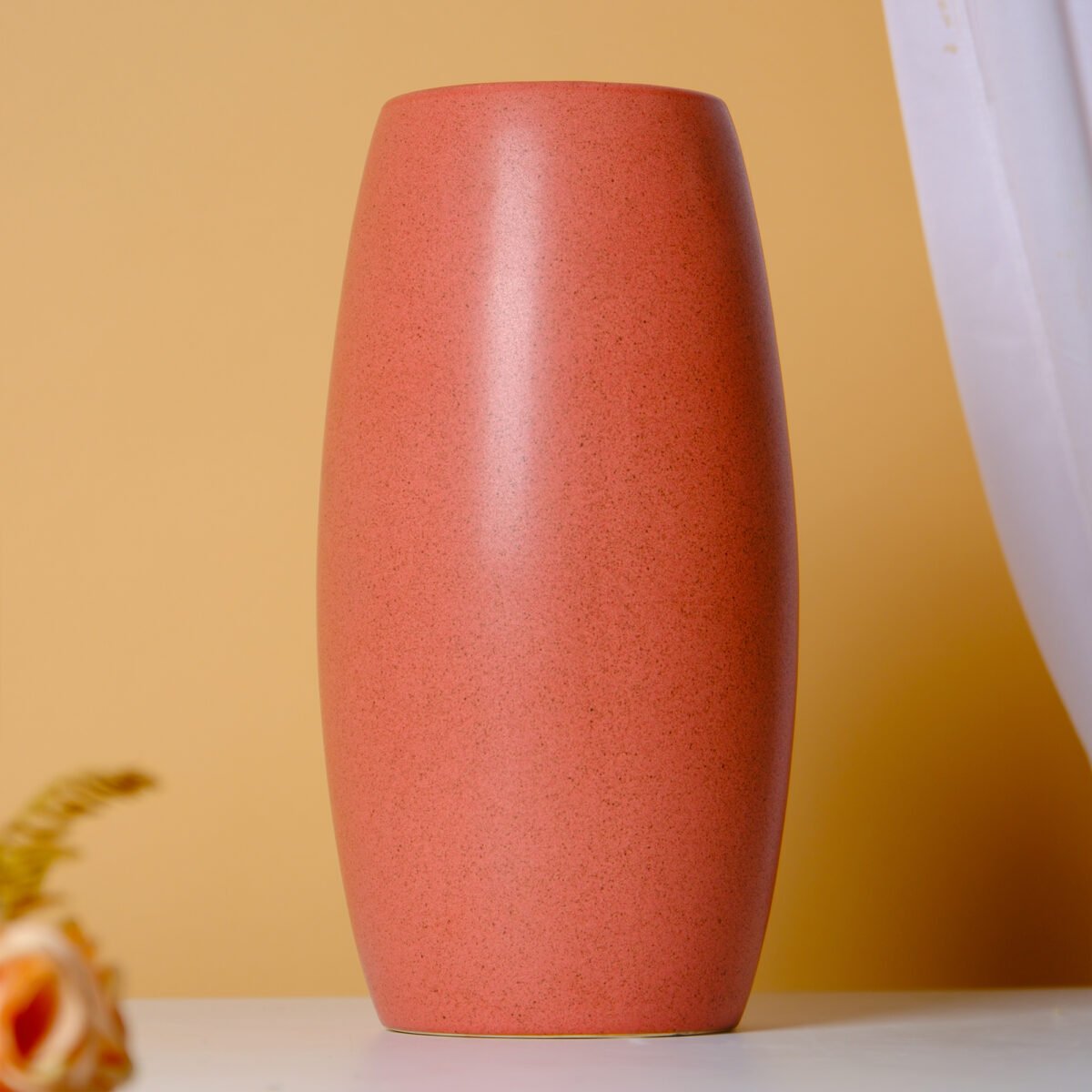 Nordic Flame Ceramic Vase