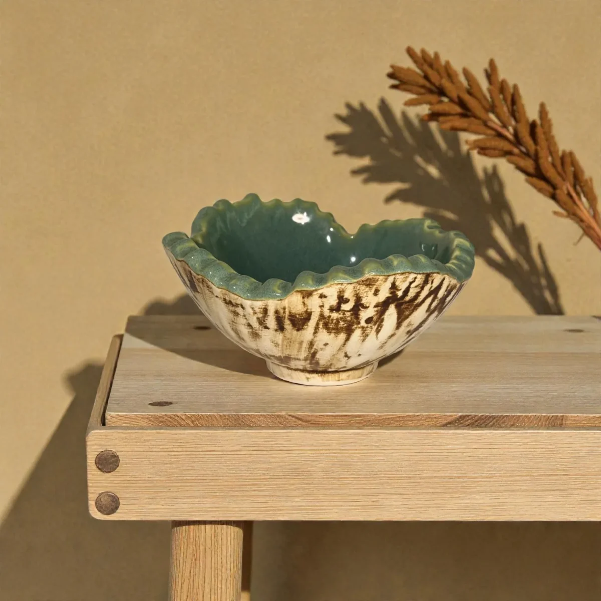 Seashell Serenity Fruit Bowl | 8 Inches Bowl (500ml)