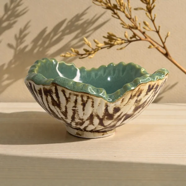 Seashell Serenity Fruit Bowl | 8 Inches Bowl (500ml)