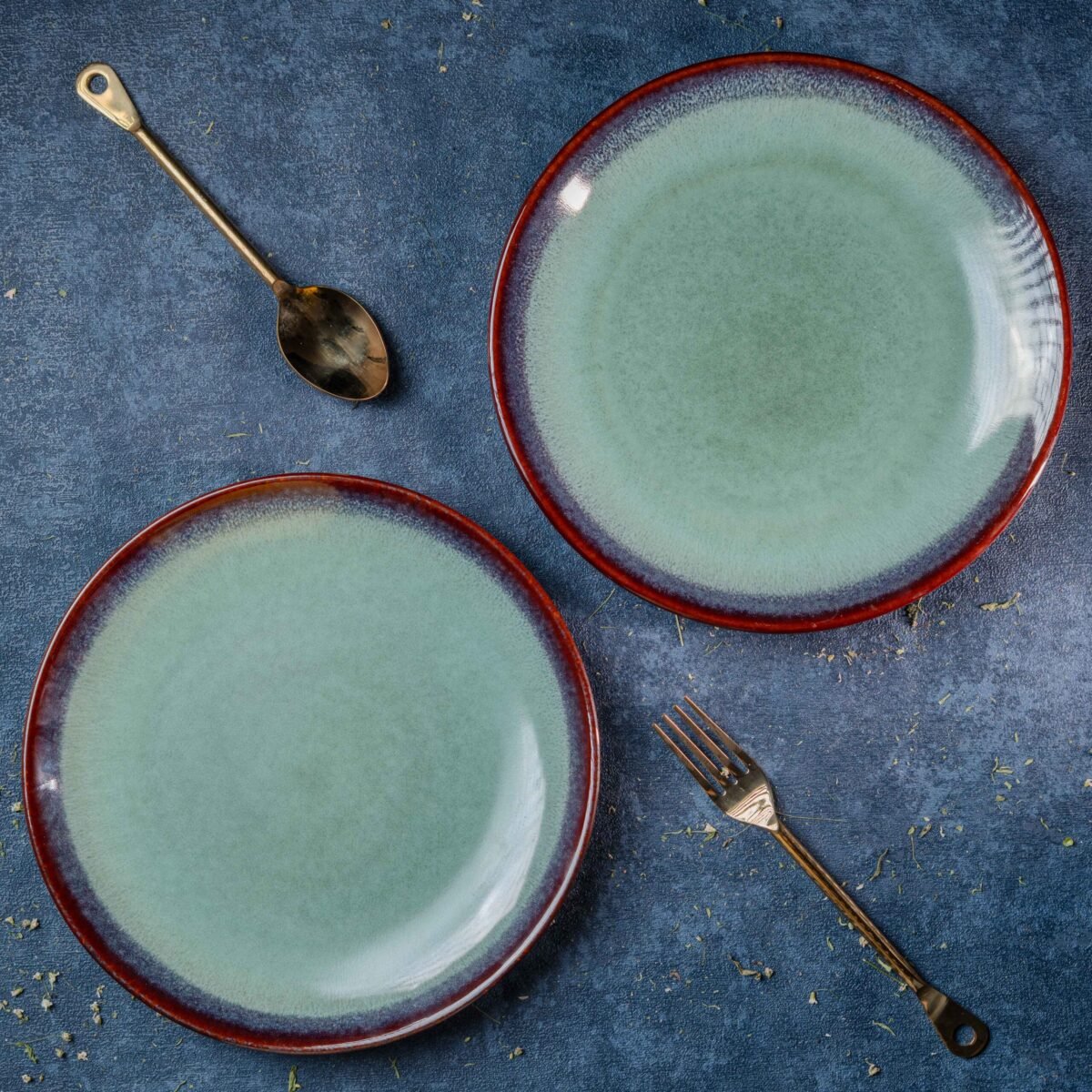 New Ember Tide Luxe Quarter Plates – Set of 2, 4, 6 and Single Quarter Plate | 7 inch