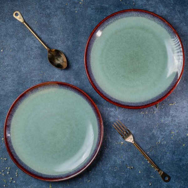 New Ember Tide Luxe Quarter Plates – Set of 2 | 7 inch