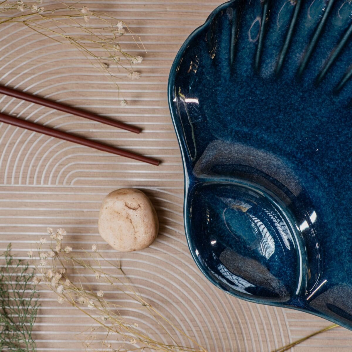 New Ocean Pearl Chip n Dip Platter | 10 Inches