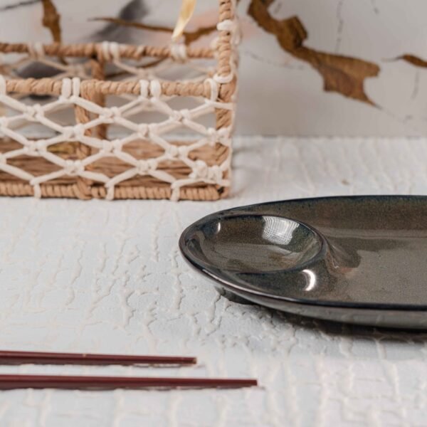 Harmiche Tidefish Chip n Dip Platter | 11.5 Inches X 6 Inches