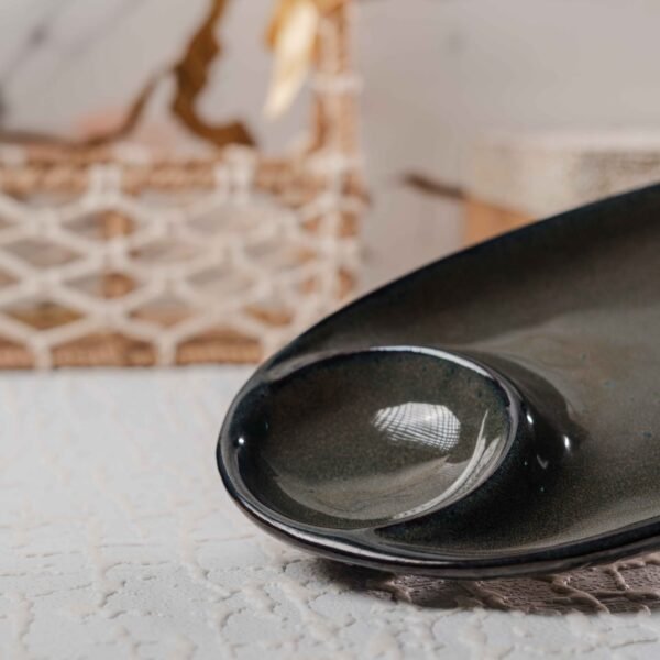 Harmiche Tidefish Chip n Dip Platter | 11.5 Inches X 6 Inches