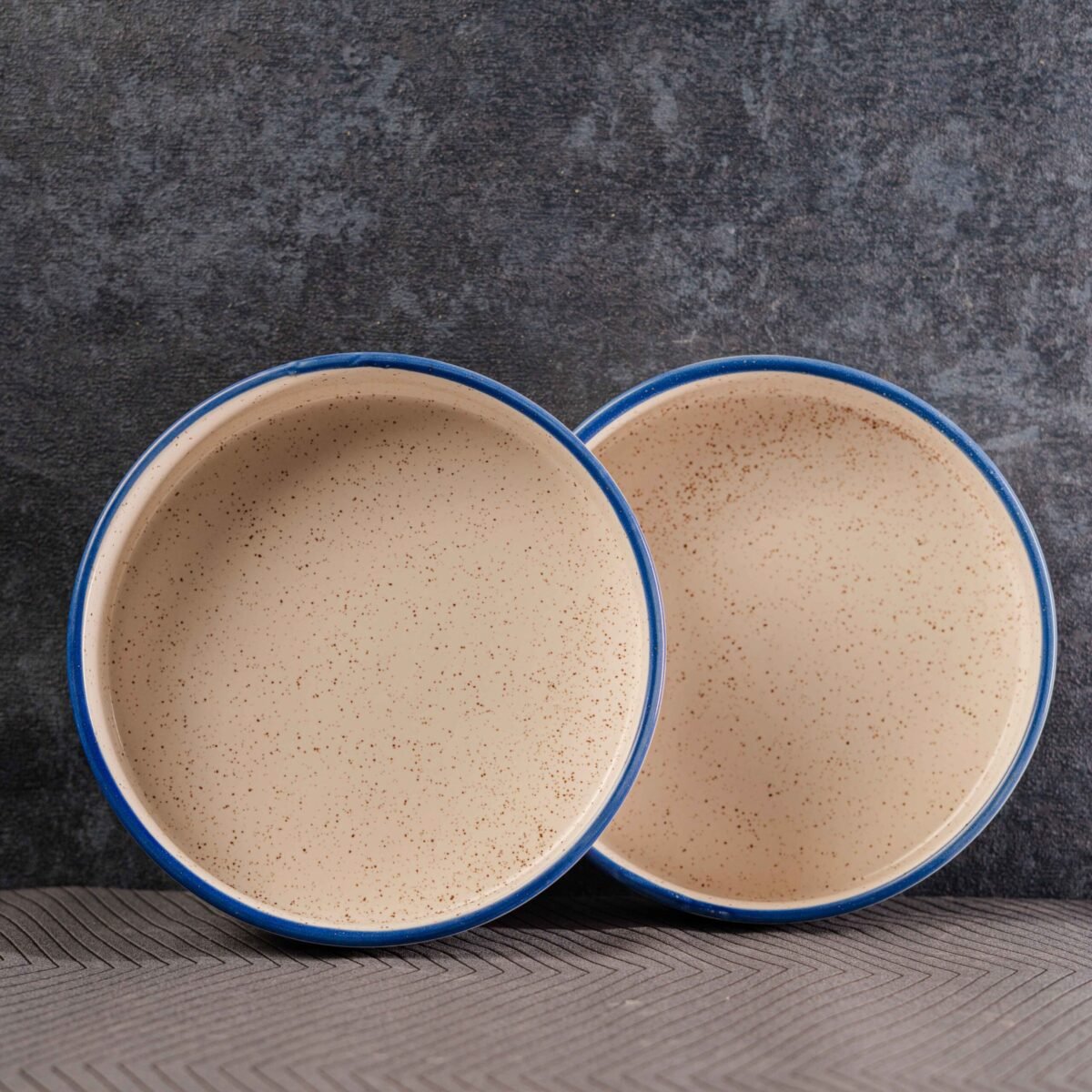 Skyline Salad Bowls Set of 2 | Beautiful Salad Bowls | 8 Inch x 1.5 Inch