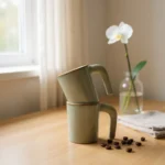 Greywood – Premium Ceramic Mugs Set (Set of 2) | 280ml Mugs | Coffee Mugs Set of 2