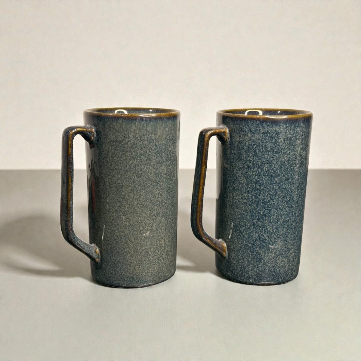 Ashmoor – Luxe Tall Ceramic Mugs Set (Set of 2) | 450ml Mugs