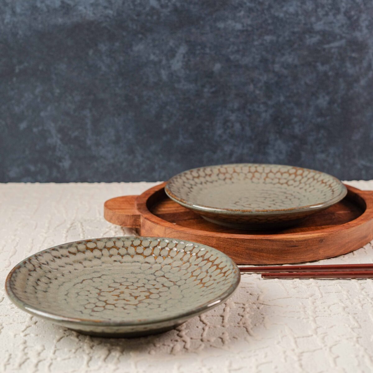 ceramic plates set