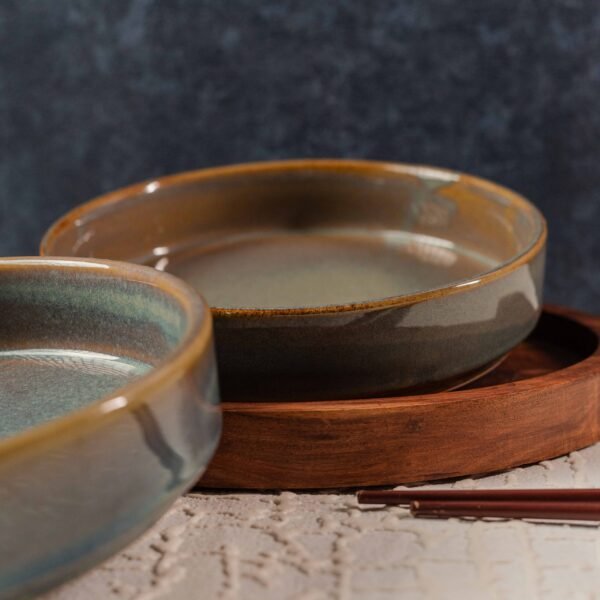 ceramic snack plates