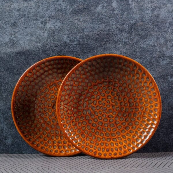 luxury ceramic quarter plates