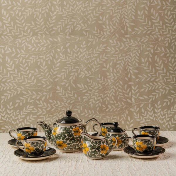 luxury ceramic tea set