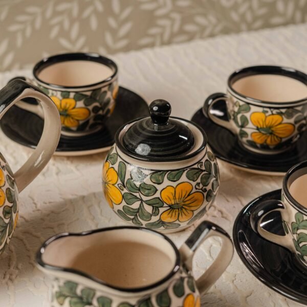 luxury ceramic tea set