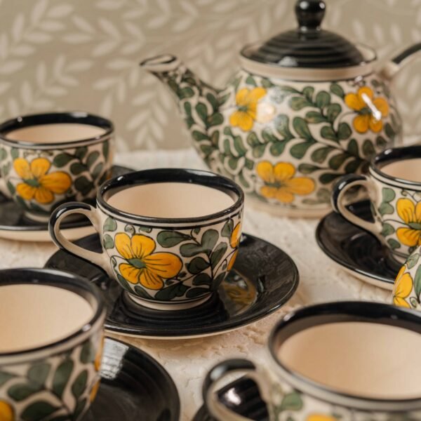 luxury ceramic tea set
