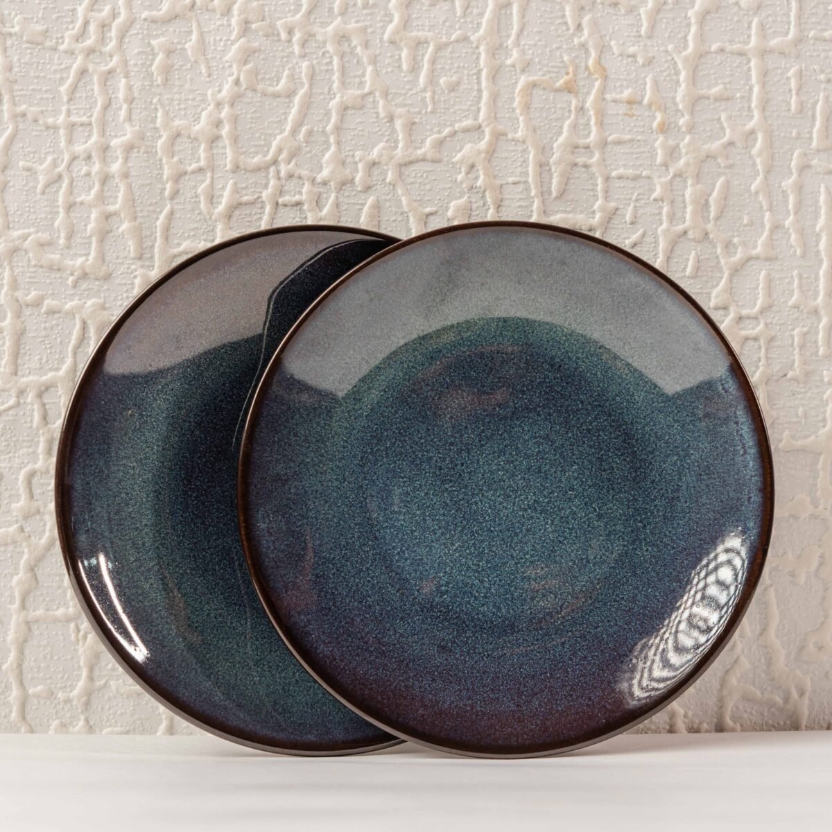 premium ceramic quarter plates