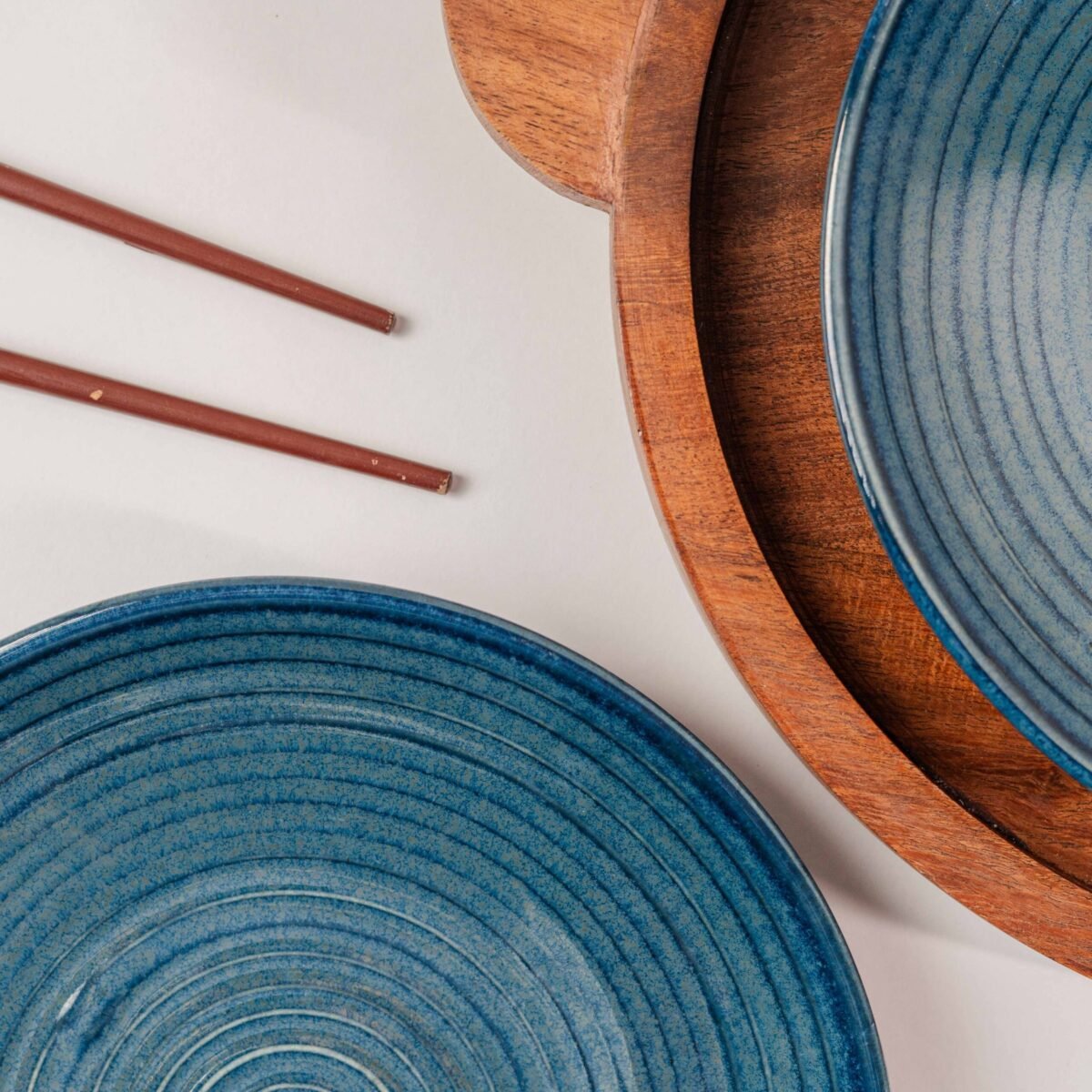 premium ceramic quarter plates