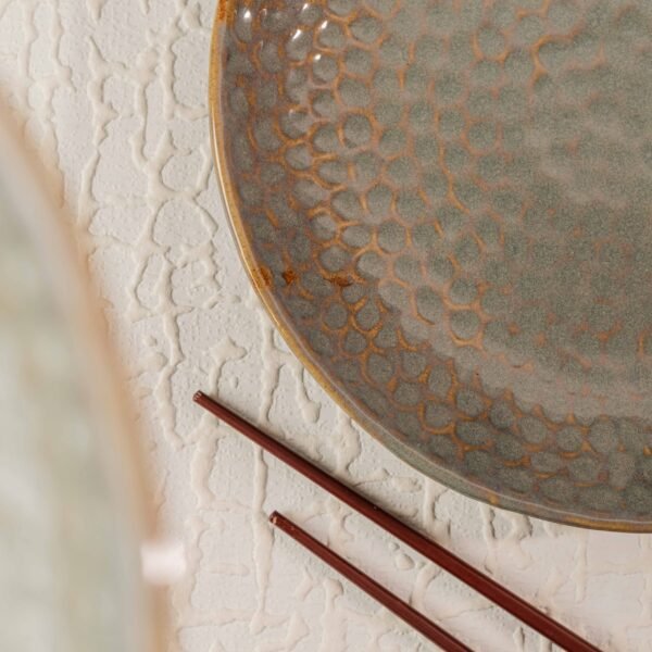 Astra Glaze – Premium Ceramic Plates Set (Set of 2 Ceramic Plates) | 10 Inches Dinner Plates