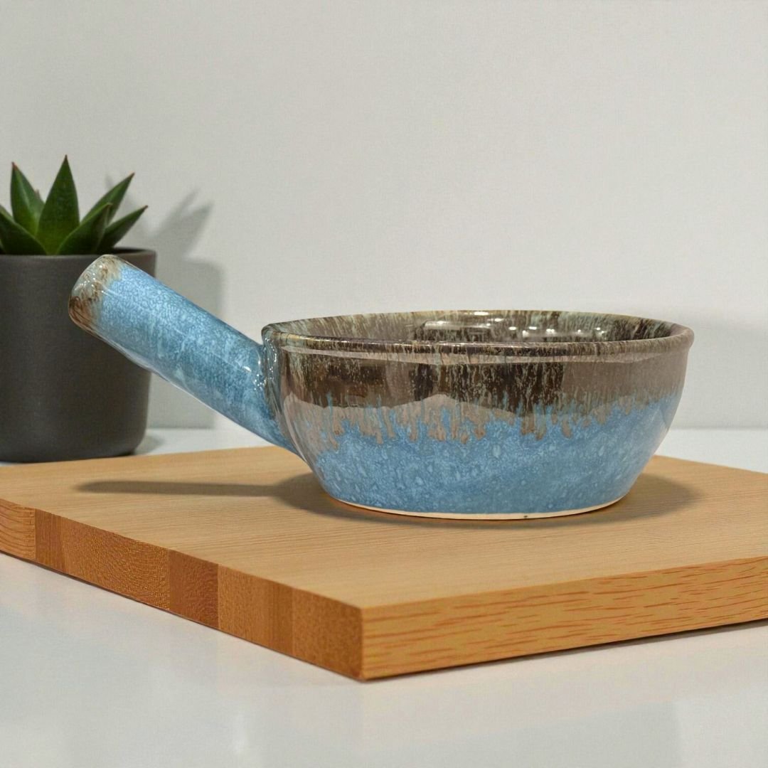 Kairo Ceramic Serving Bowl with Handle