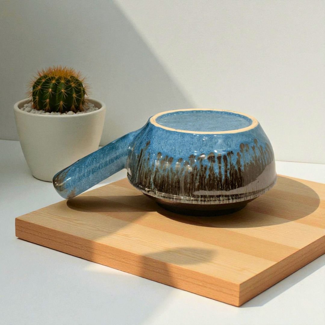Kairo Ceramic Serving Bowl with Handle