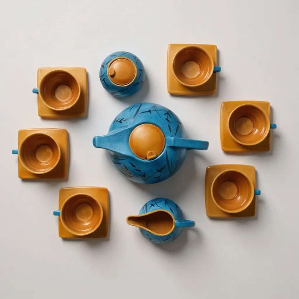Luxury Japanese tea set