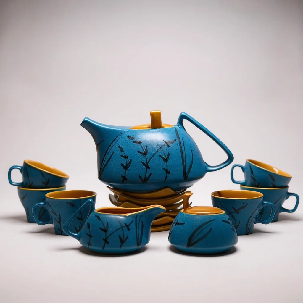 Luxury Japanese tea set