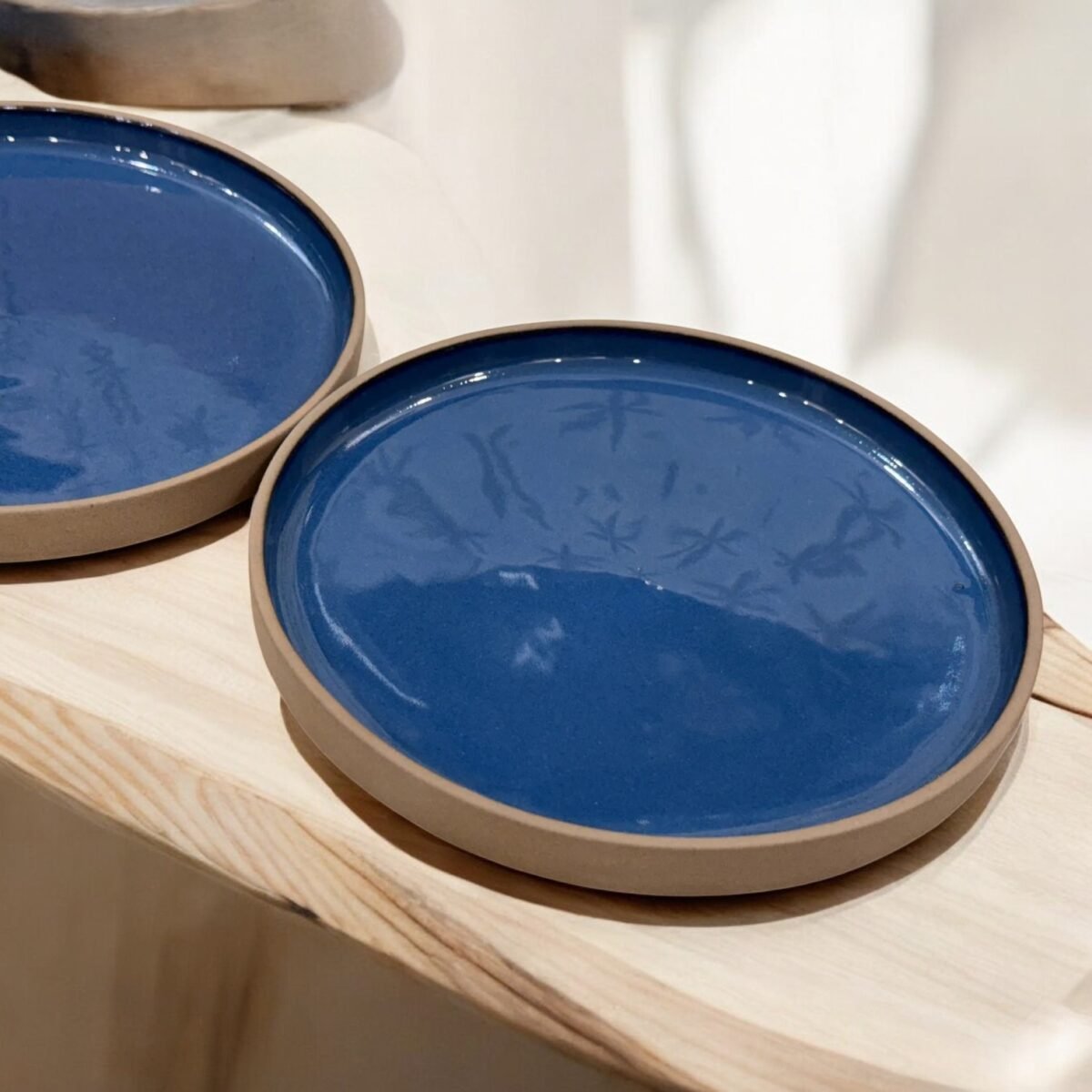 Deep Coast Ceramic Plates Set – (7 Inches, Set of 2)