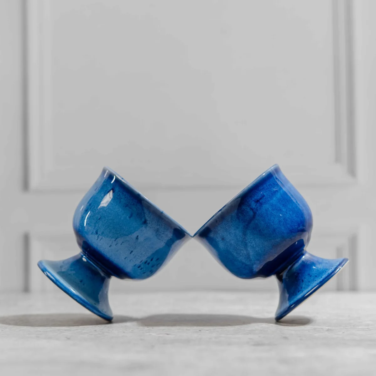 Glaciera Ceramic Ice Cream Cups – Set of 2 (150ml) by Harmiche