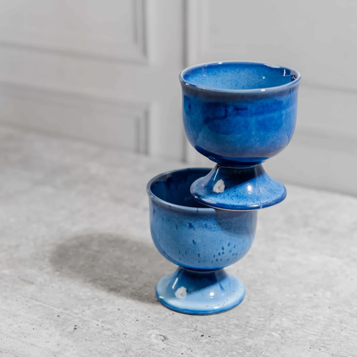 Glaciera Ceramic Ice Cream Cups – Set of 2 (150ml) by Harmiche