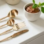 Harmiche Regal Gold 4-Piece Cutlery Set