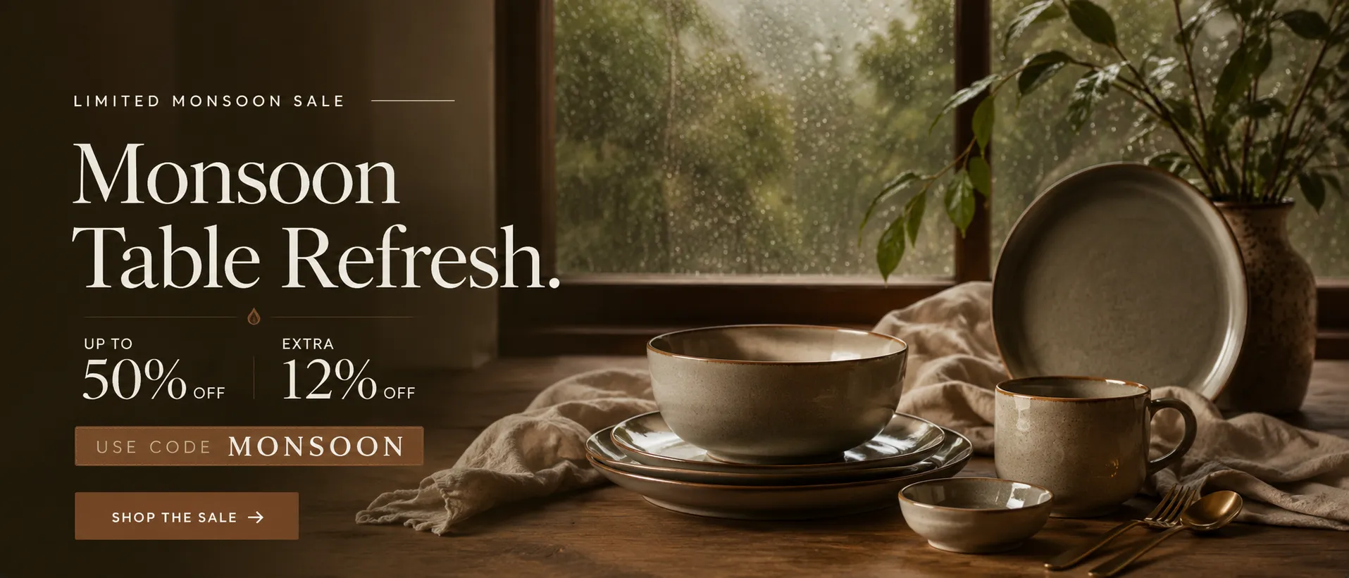 Harmiche Monsoon Sale — Up to 50% off and extra 12% off with code MONSOON